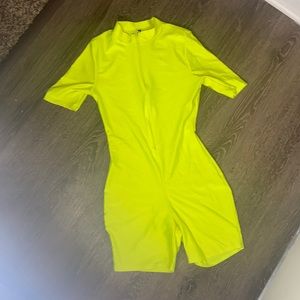 Neon body suit